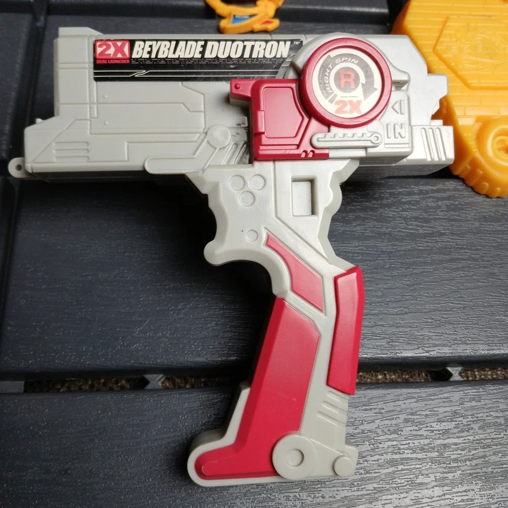 VTG White Dragoon G Tyson RC Grip Beyblade Launcher Takara V Force + Extras - ZC
